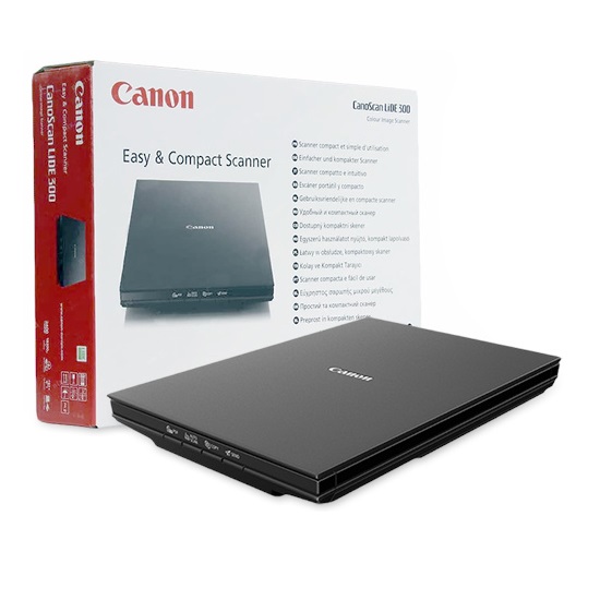 SCANNER CANON SCAN LIDE 300 USB 2400x2400dpi. NEGRO
